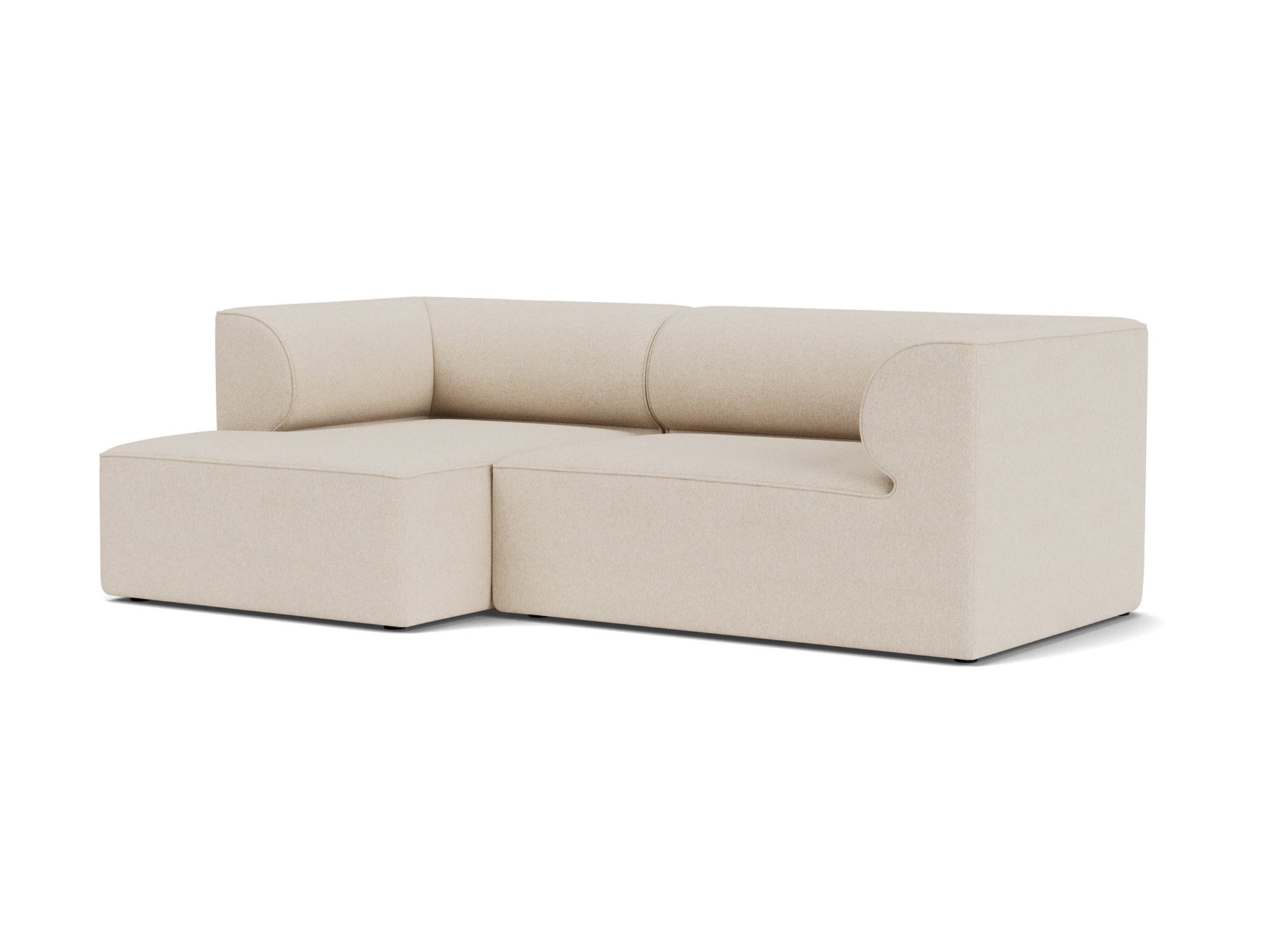 Eave 2-Seater Modular Sofa 96 by Audo Copenhagen - Configuration 6 / Moss 018