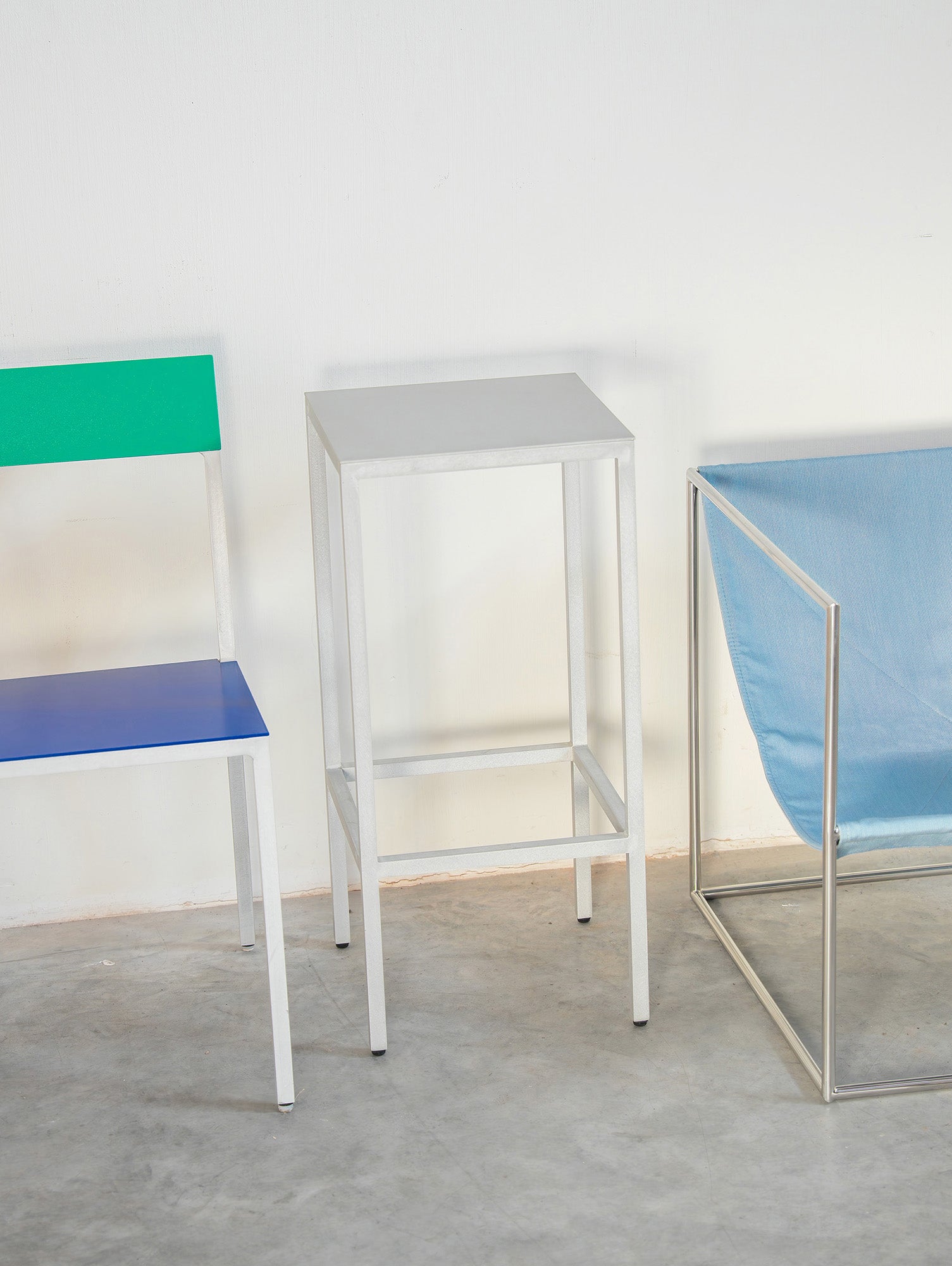 Alu Bar Stool by Valerie Objects
