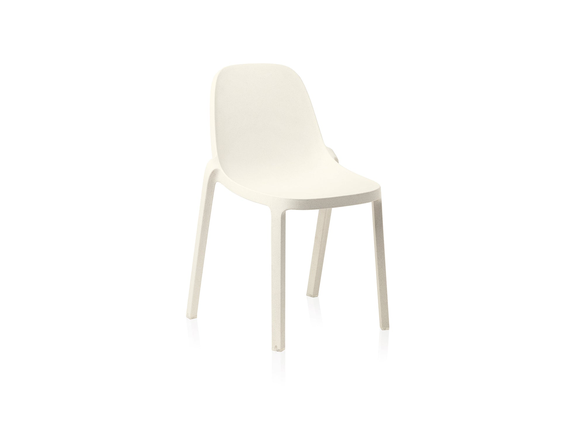 Emeco  Broom Stacking Chair - White