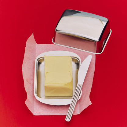 Essential Steel Butter Box by HAY