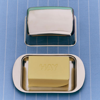 Essential Steel Butter Box by HAY