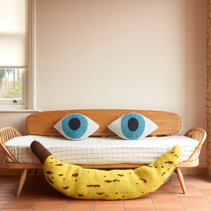 Banana Bolster Cushion by Donna Wilson