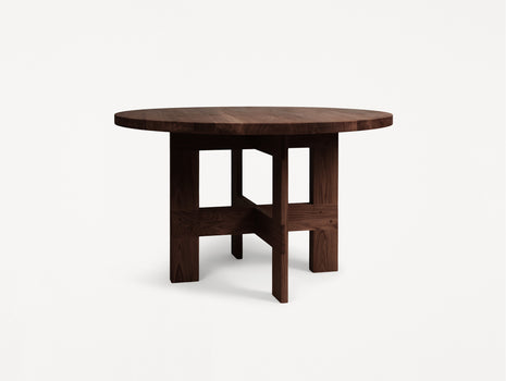 Farmhouse Table by Frama - D120 cm / Dark Oiled Oak