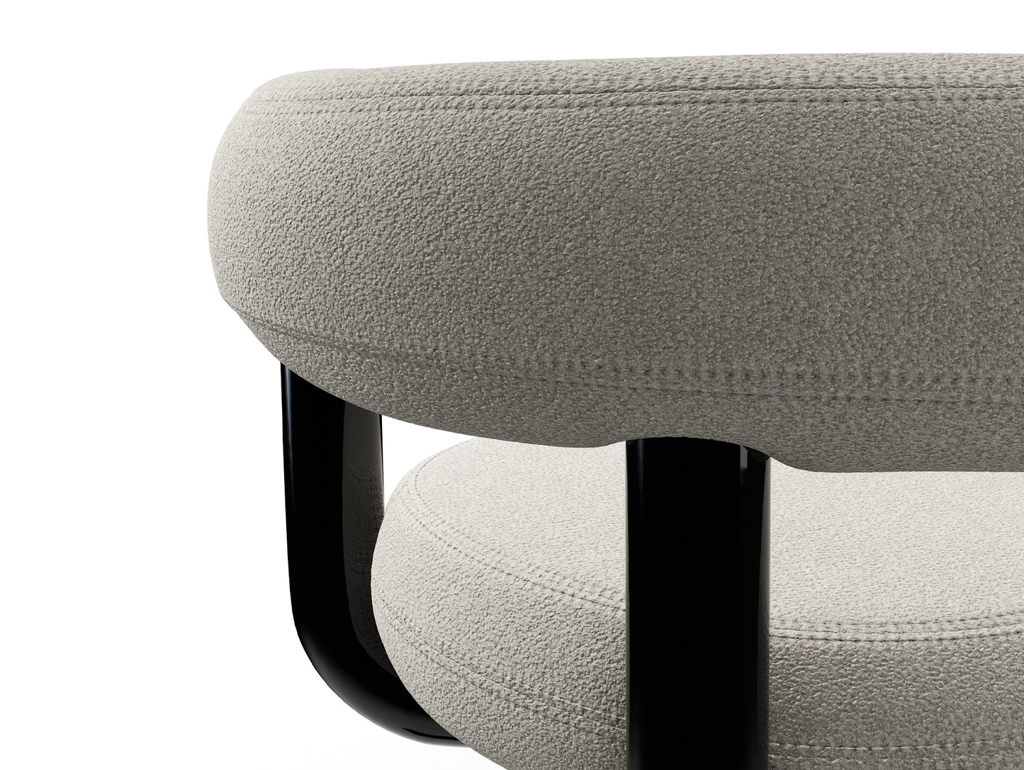 Fat Work Office Chair by Tom Dixon - Tom Dixon Boucle 101