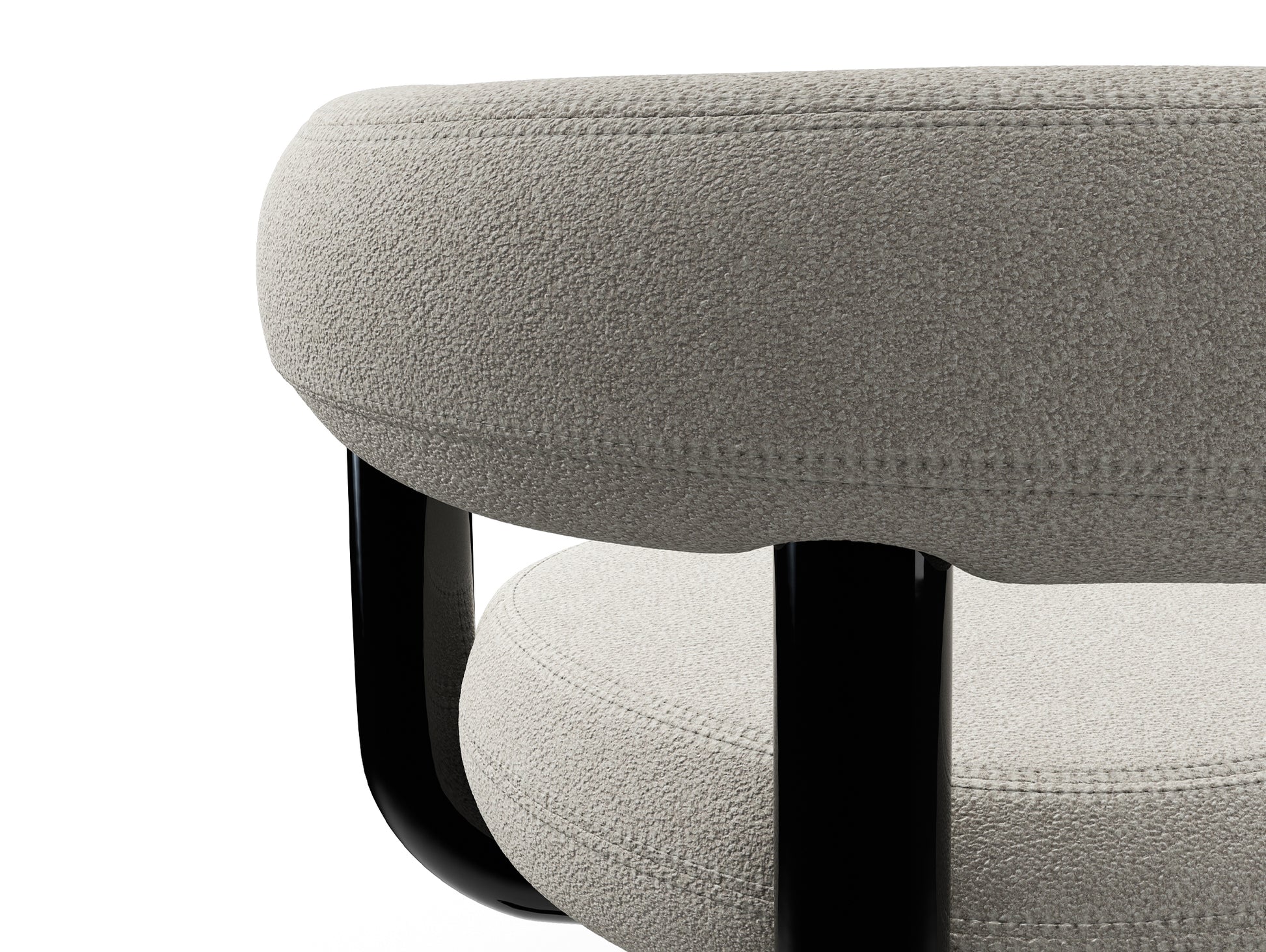 Fat Work Office Chair by Tom Dixon - Tom Dixon Boucle 101