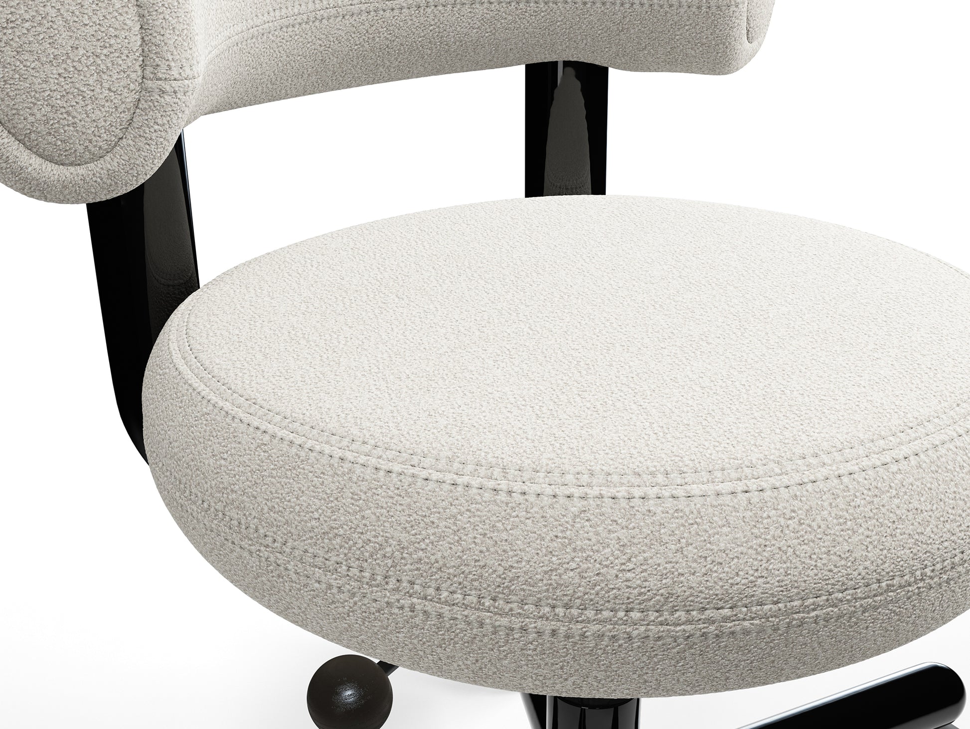 Fat Work Office Chair by Tom Dixon - Tom Dixon Boucle 101