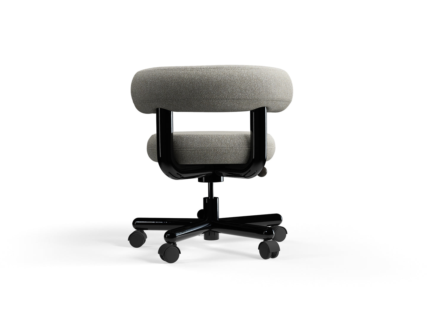 Fat Work Office Chair by Tom Dixon - Tom Dixon Boucle 84