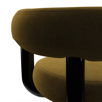 Fat Work Office Chair by Tom Dixon - Tom Dixon Royal Velvet 162