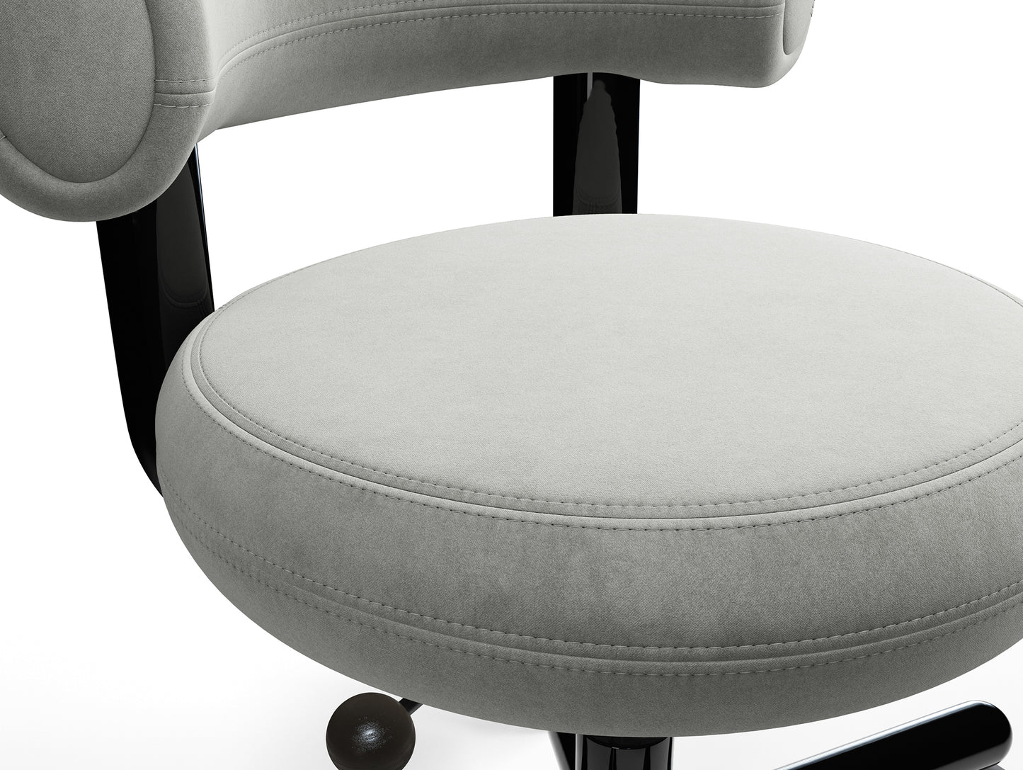 Fat Work Office Chair by Tom Dixon - Tom Dixon Royal Velvet 125