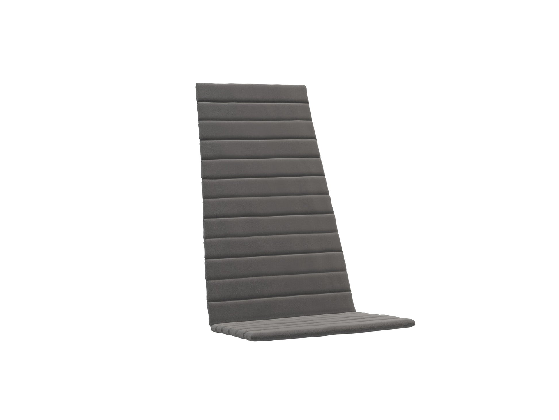 Between Lines Deck Chair Cushion by Fritz Hansen - Charcoal