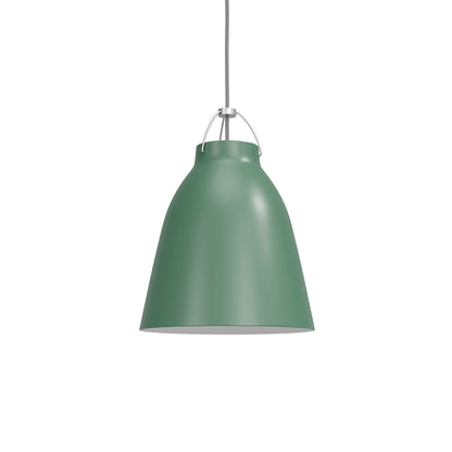 Caravaggio Pendant Light by Fritz Hansen - P2 / Matt Patina Green Aluminium