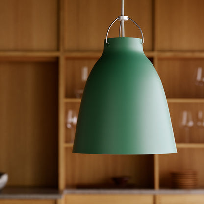 Caravaggio Pendant Light by Fritz Hansen - P2  / Matt Patina Green Aluminium