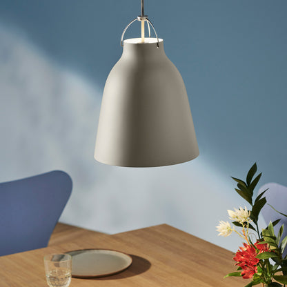 Caravaggio Pendant Light by Fritz Hansen - P2  / Matt Warm Silk Aluminium
