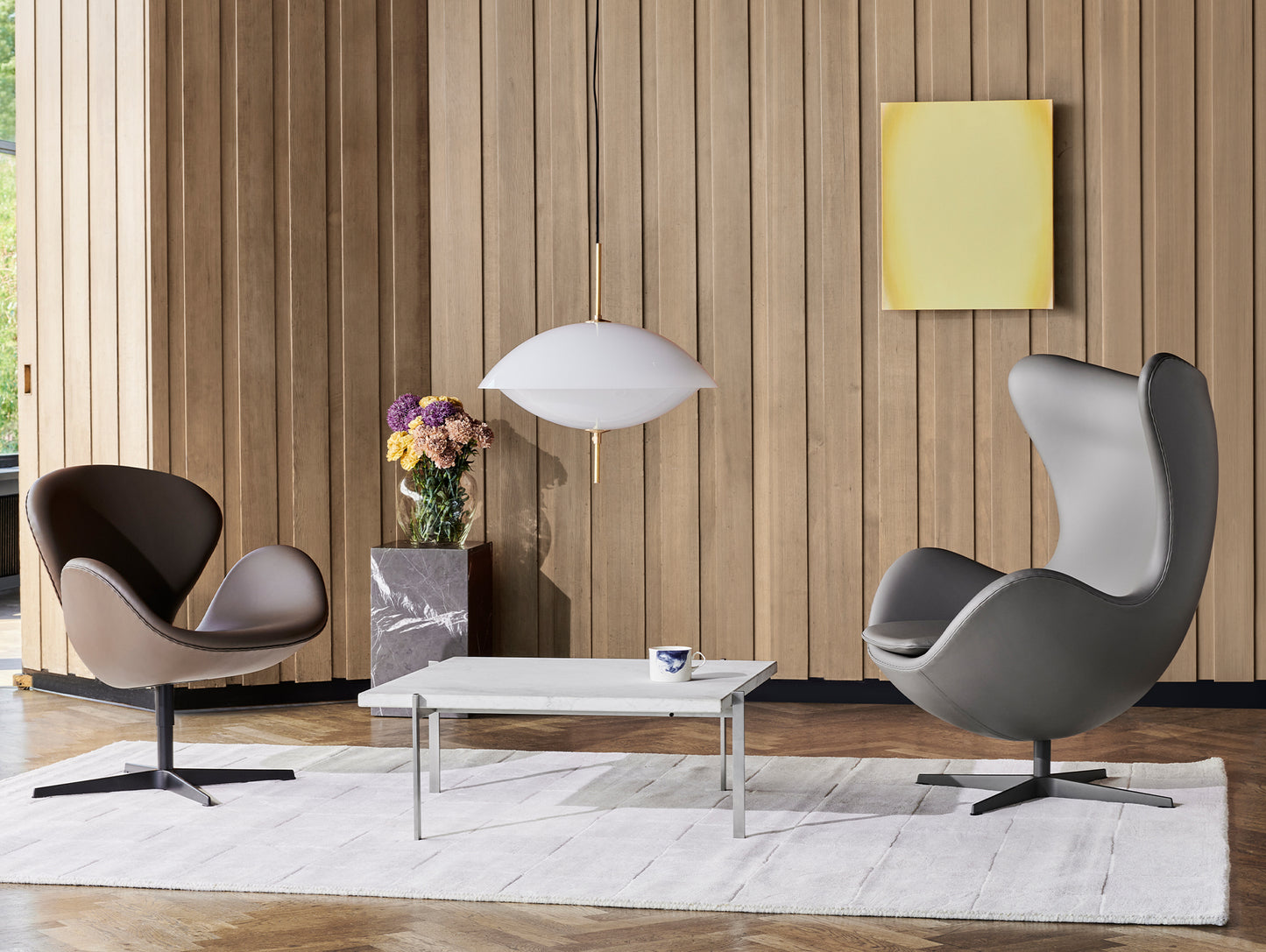 PK61 Coffee Table by Fritz Hansen   