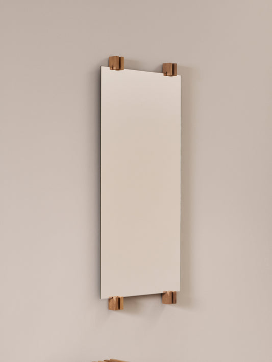 Cutter Mirror by Fritz Hansen - Teak