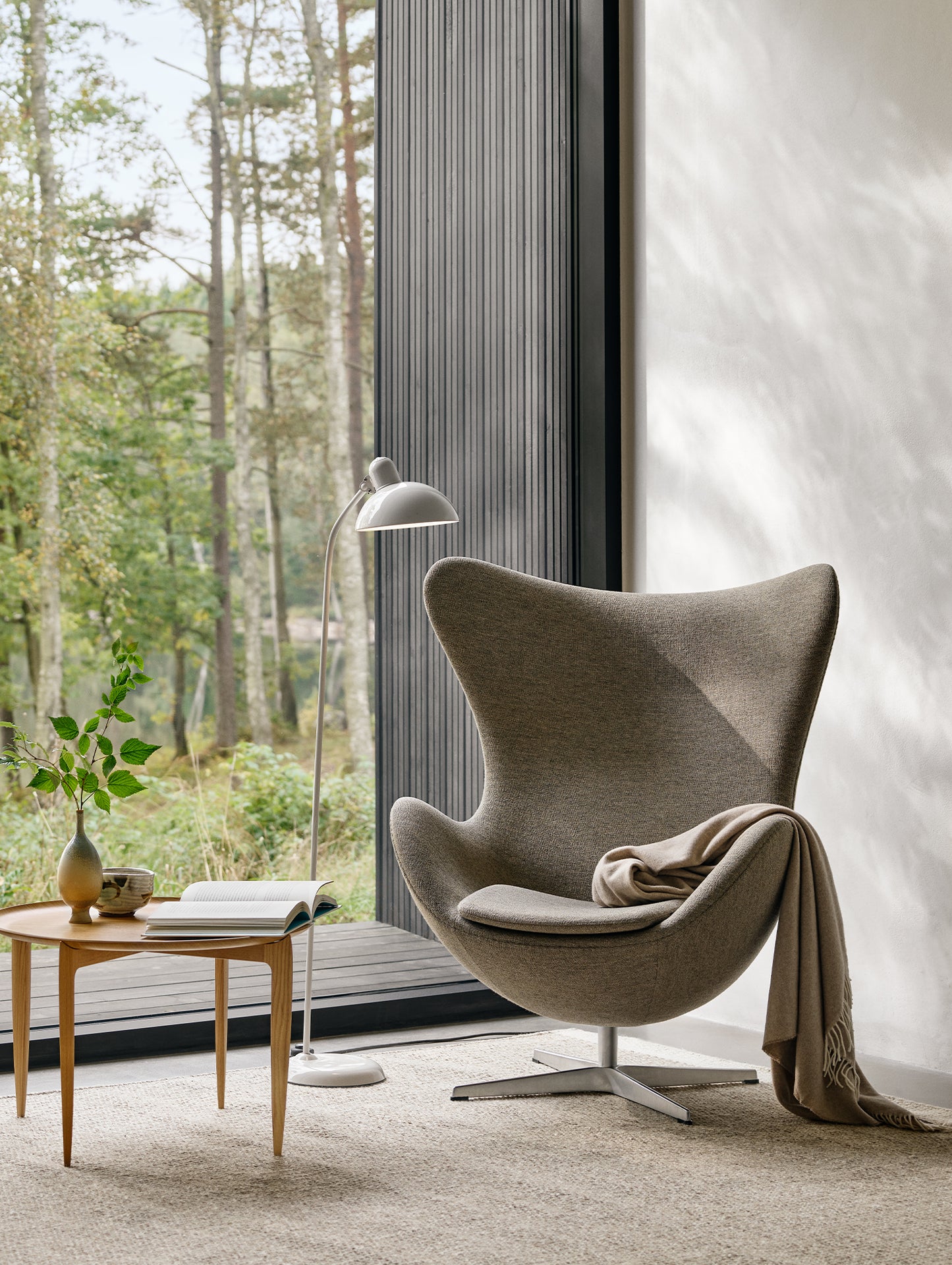 Egg Lounge Chair by Fritz Hansen - Re-wool 218
