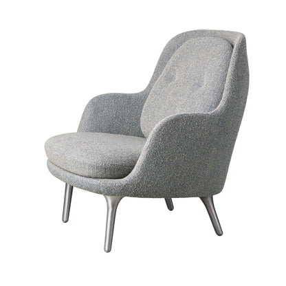 Fri Lounge Chair JH4 - Single Upholstery by Fritz Hansen / Safire 012
