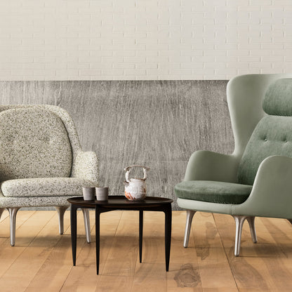 Fri Lounge Chair JH4 - Single Upholstery by Fritz Hansen / Atom White 