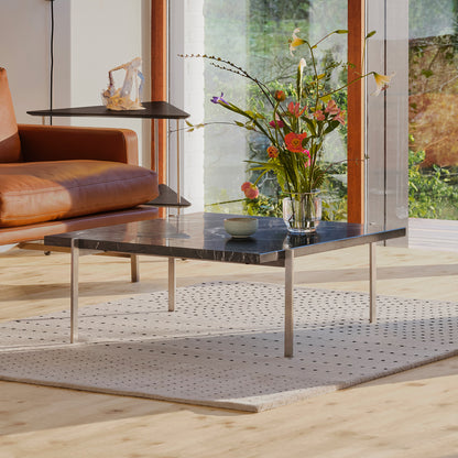 PK61 Coffee Table by Fritz Hansen - Black Marble Honed