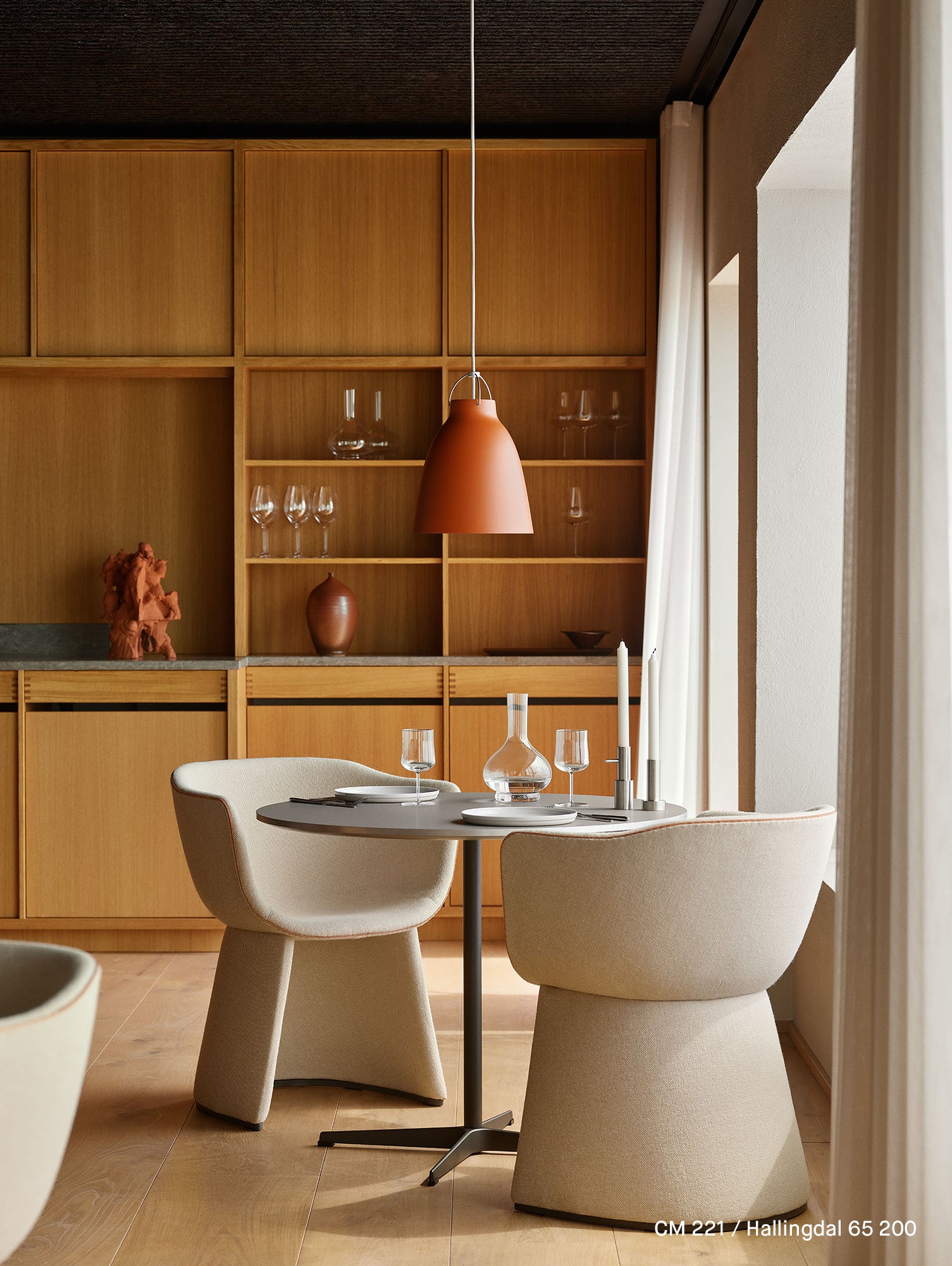 Monolit Armchair by Fritz Hansen - CM221 / Hallingdal 65 200