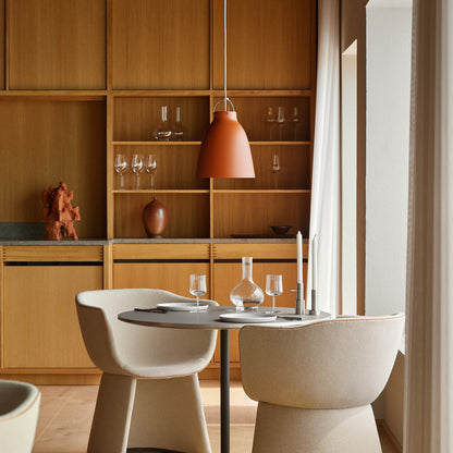 Caravaggio Pendant Light by Fritz Hansen - P2  / Matt Rusty Red Aluminium