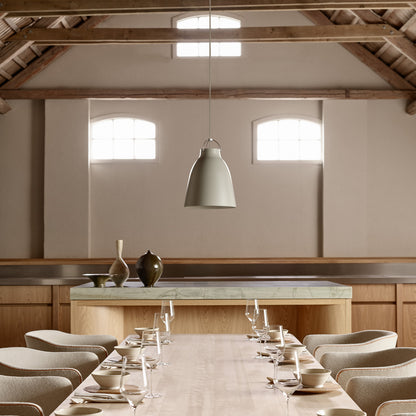 Caravaggio Pendant Light by Fritz Hansen - P3  / Matt Warm Grey Aluminium