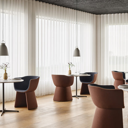 Caravaggio Pendant Light by Fritz Hansen - P2  / Matt Warm Grey Aluminium