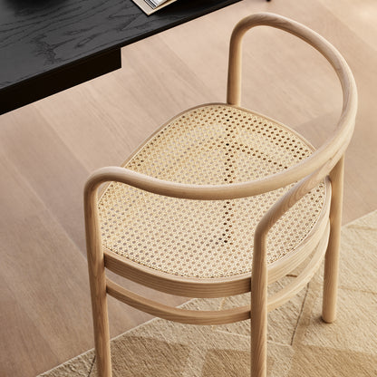 PK15 Dining Chair by Fritz Hansen - Clear Lacquered Solid Ash