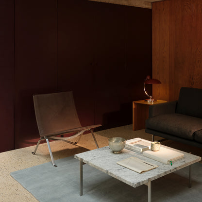 PK22 Lounge Chair  Anniversary Edition by Fritz Hansen - Dark Brown Haze Leather
