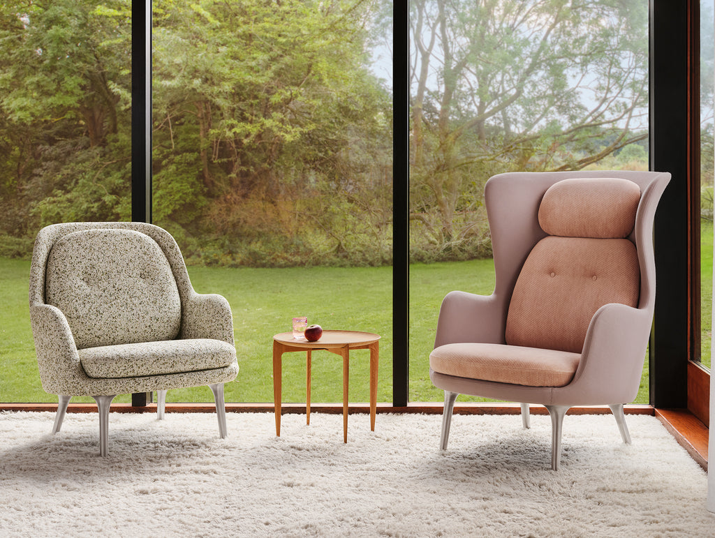 Ro Lounge Chair Mixed Upholstery by Fritz Hansen Really Well Made