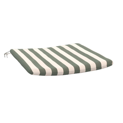 Selandia Chair Seat Cushion by Fritz Hansen - Light Apricot / Dark Green 