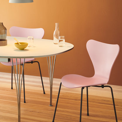 Superellipse Dining Table (Laminate Tabletop) by Fritz Hansen