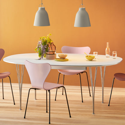Superellipse Dining Table (Laminate Tabletop) by Fritz Hansen