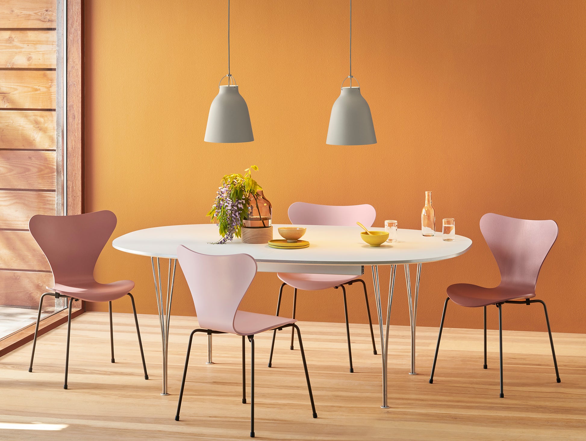 Caravaggio Pendant Light by Fritz Hansen - P2 / Matt Grey25 Aluminium