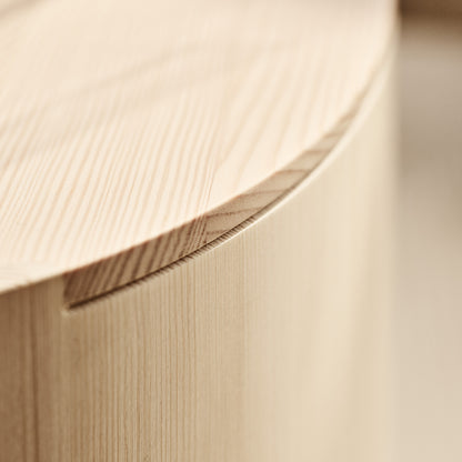 Taburet by Fritz Hansen - Oiled Pine