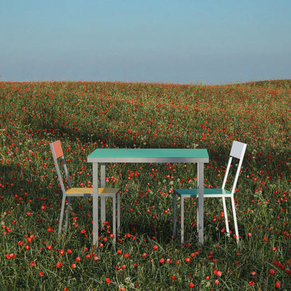 Alu Dining Table by Valerie Objects - Small / Green