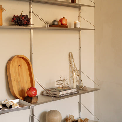 Shelf Library Stainless Steel by Frama