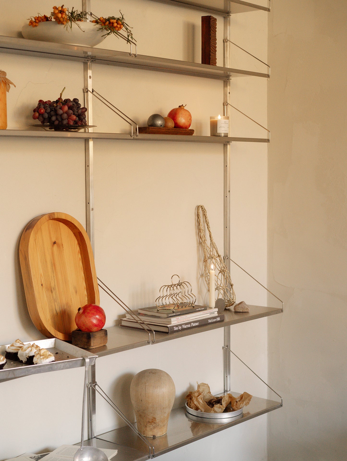 Shelf Library Stainless Steel by Frama