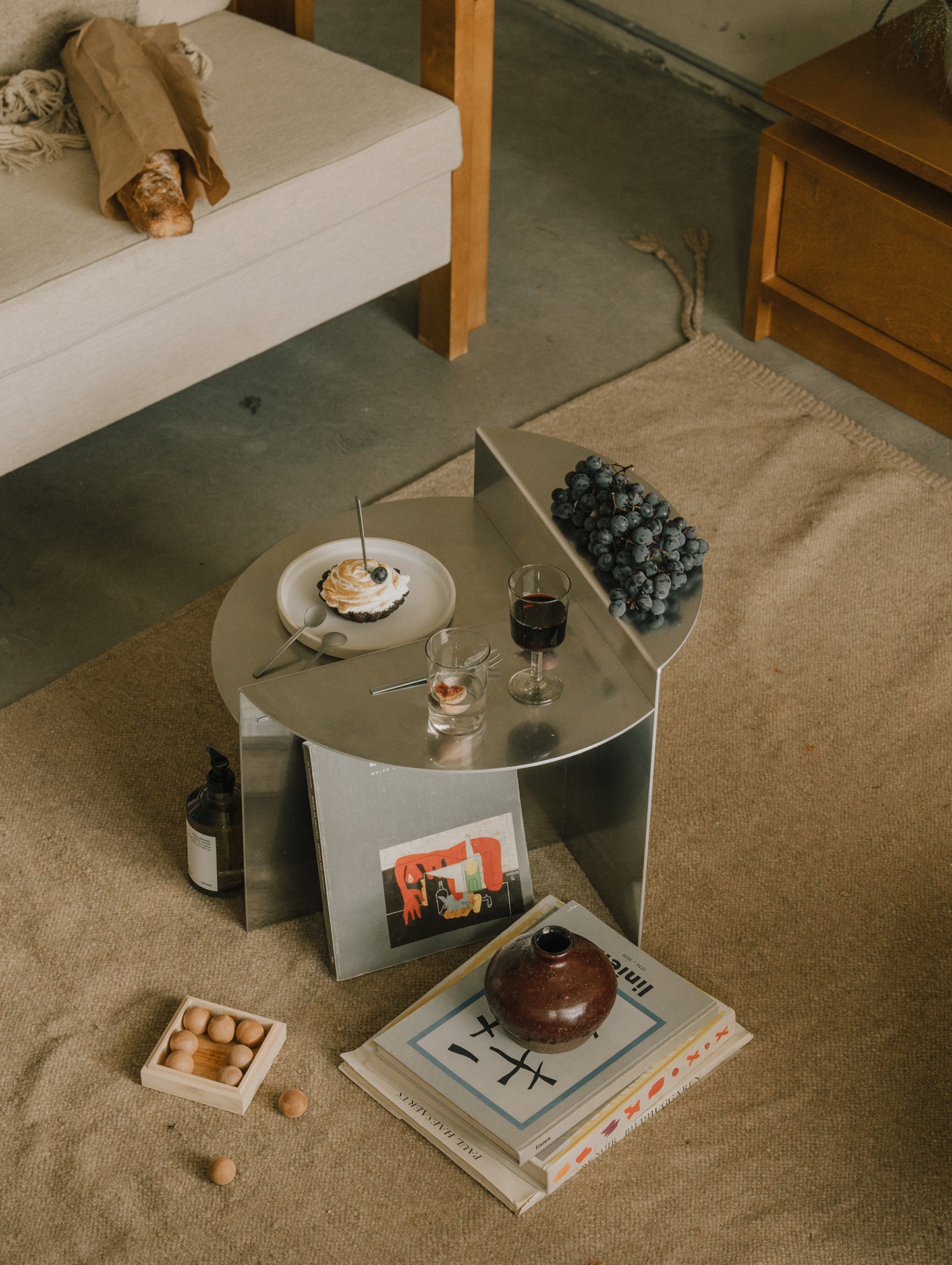 Rivet Side Table by Frama