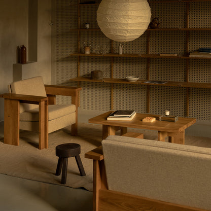AML Stool by Frama - Dark Oiled Pine