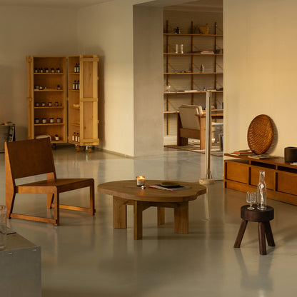 AML Stool by Frama - Dark Oiled Pine