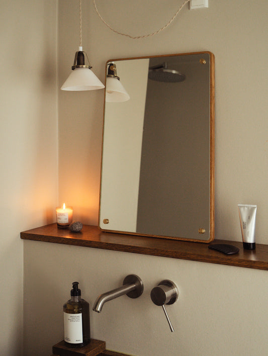 Rectangular Mirror : RM-1 by Frama - Small (58 cm Height)