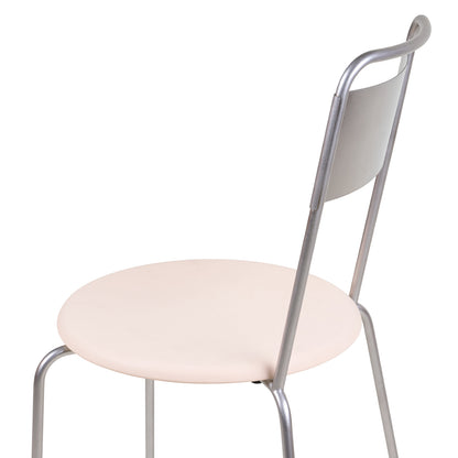 Petit Rond Chair - Leather Seat by Frama
