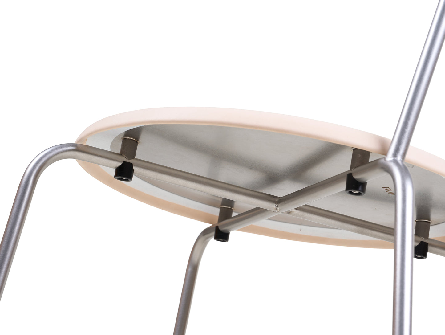 Petit Rond Chair - Leather Seat by Frama