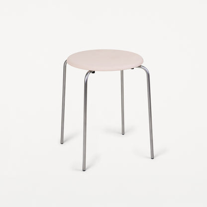 Petit Rond Stool - Leather Seat by Frama