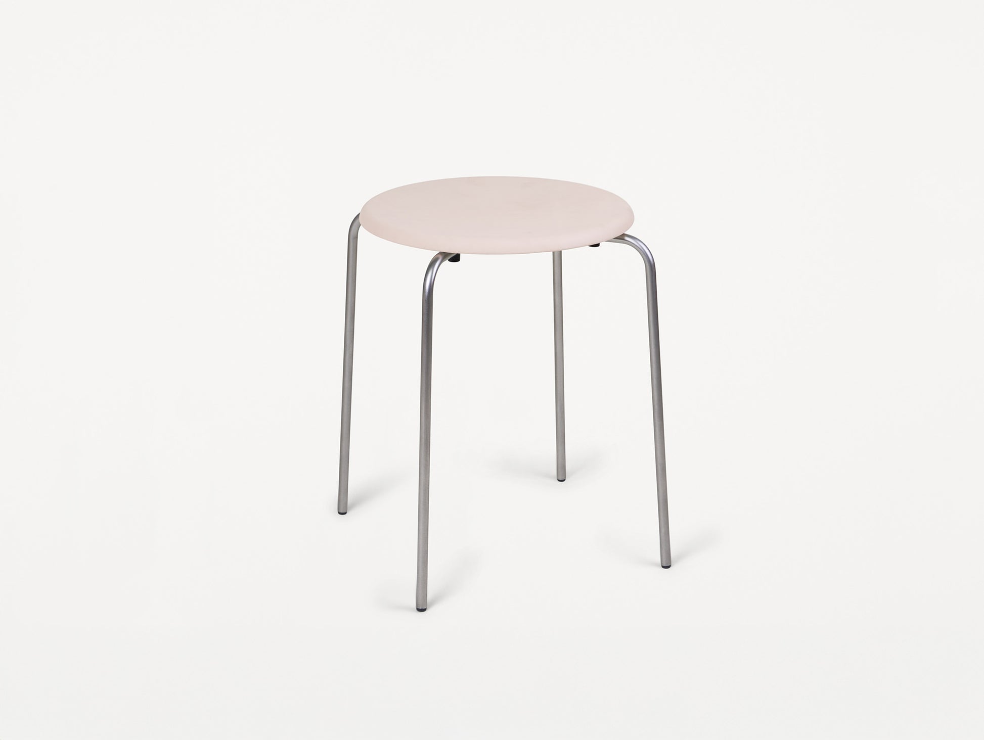 Petit Rond Stool - Leather Seat by Frama