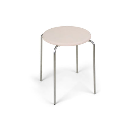 Petit Rond Stool - Leather Seat by Frama