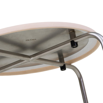 Petit Rond Stool - Leather Seat by Frama