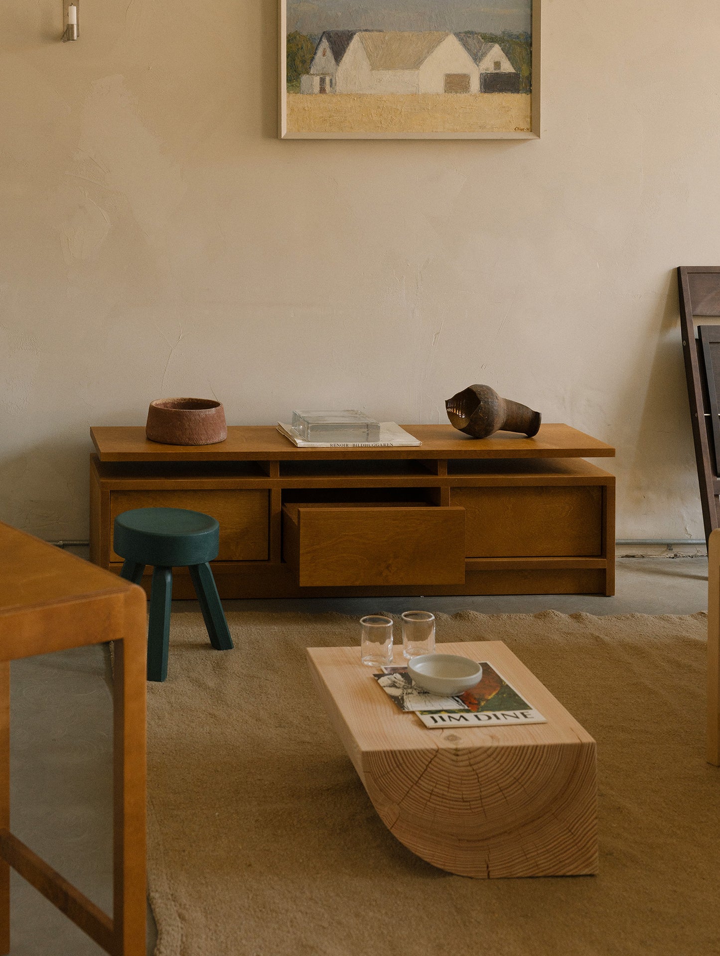 AML Stool by Frama - Green Pine