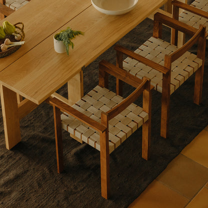 Symmetry Armrest Chair by Frama